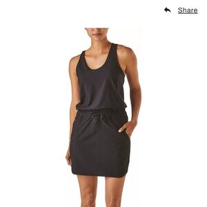 Patagonia Black Midi Dress